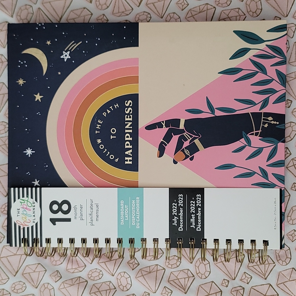 The Happy Planner 18 Month Planner Book (July 2022 - December 2023)